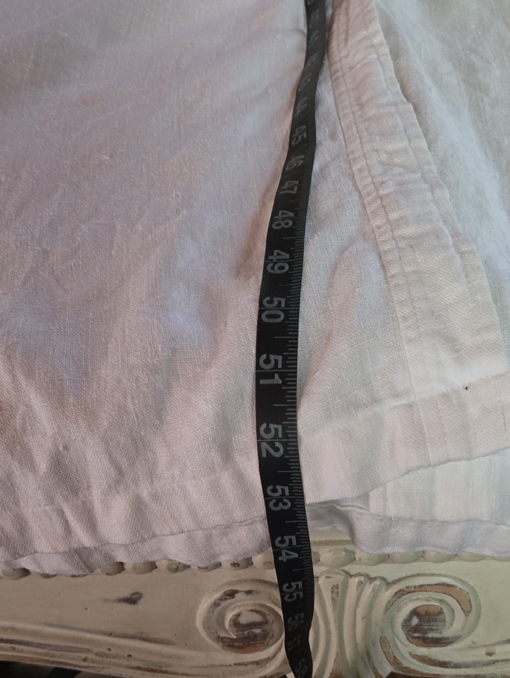 For Joseph Off White Linen Maxi Shirt Dress Size Medium - Picture 9 of 12